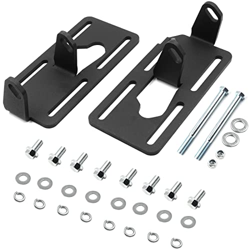 LS Conversion Engine Swap Mounts Compatible with 1973-1998 Square Body / OBS Chevy GMC Truck 2WD,4WD Adjustable Swap Motor Conversion Bracket for C10 C/K 1500