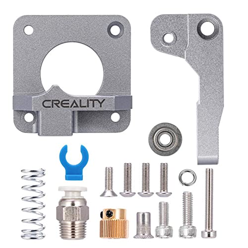 Official Creality 3D Extruder Feeder Drive MK-8 Aluminum Upgraded 1.75mm Ender 3 Pro, Ender 5/5 Plus/Pro, CR-10 Series, CR-10S, CR 20/20 Pro