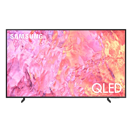 SAMSUNG 32-Inch Class QLED 4K Q60C Series Quantum HDR, Dual LED, Object Tracking Sound Lite, Q-Symphony, Motion Xcelerator, Gaming Hub, Smart TV with Alexa Built-in (QN32Q60C, 2023 Model)