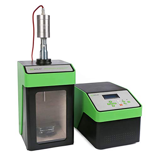 Ultrasonic Homogenizer- Ultrasonic Processor Cell Disruptor Mixer, 600 W, Sample Volume 25 ml- 500 ml, Probe Diameter 16 mm