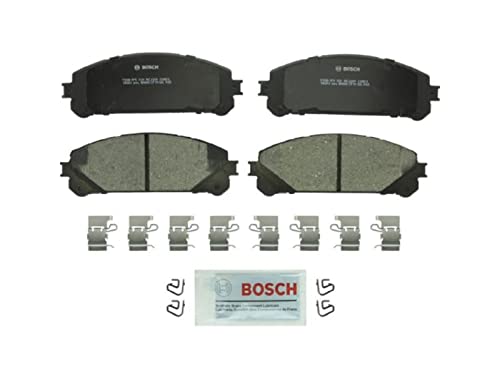BOSCH BC1324 QuietCast Premium Ceramic Disc Brake Pad Set - Compatible With Select Lexus NX200t, NX300h, RX350, RX450h; Toyota Highlander, Sienna; FRONT