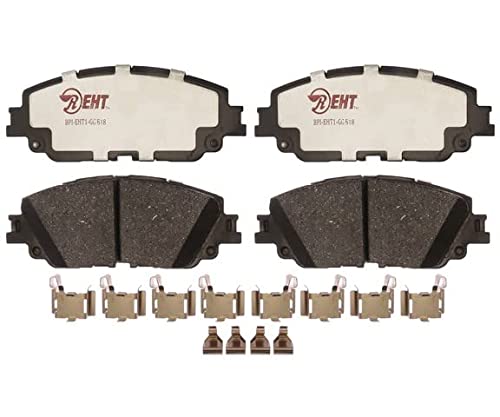 Premium Raybestos Element3 EHT Replacement Front Brake Pad Set for Select Lexus ES250/ES300h/ES350/UX200/UX250h and Toyota Avalon/CH-R/Camry/RAV4/Venza Model Years (EHT2076H)