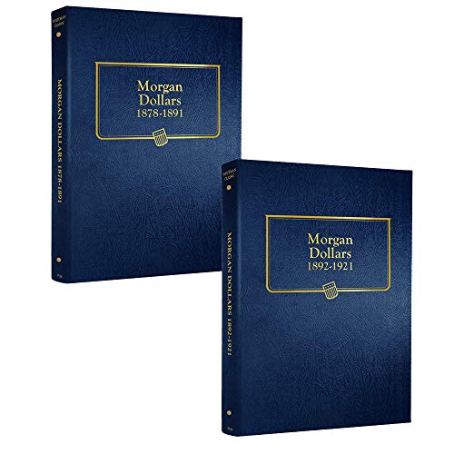 Whitman US Morgan Dollar Album Two Volume Set 1878-1921#9128 and #9129