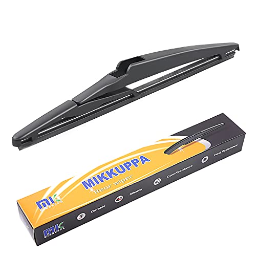 Rear Wiper Blade, 85242-12090 Compatible with TOYOTA RAV4 2000-2012, Toyota Highlander 2001-2019 MIKKUPPA New Back Windshield Wiper Blade, All Season Natural Rubber Cleaning Window