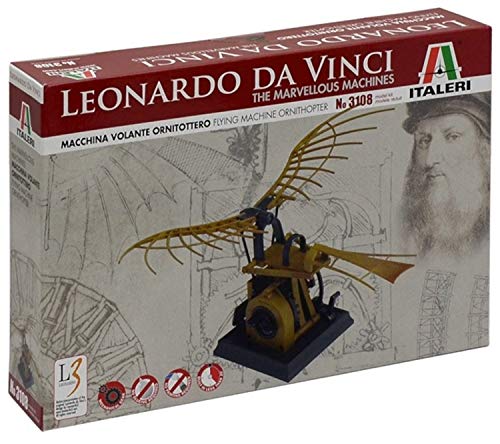 Italeri I3108 510003108 - IT L.Davinci Flying Machine (Ornithopter)