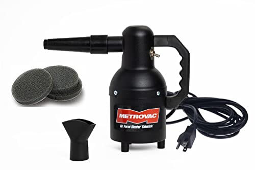 MetroVac Sidekick SK-1 Motorcycle Dryer | Metro Vac Air Force Blaster Sidekick | Includes 12 Foot Cord And Black Textured Matte Finish | 3 Extra Filters | Made In The USA