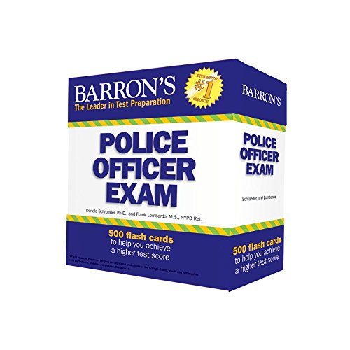 Barron's Police Officer Exam Flash Cards (Barron's Test Prep)