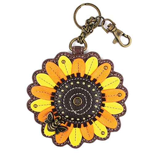 Chala Coin Purse/KeyFob-Sunflower One Size