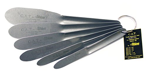 Albion Engineering Company 922-G01 C.A.T. Spatula Set, Stainless Steel, Pack of 6
