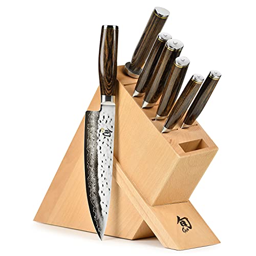 Shun Premier 8 Piece Knife Block Set