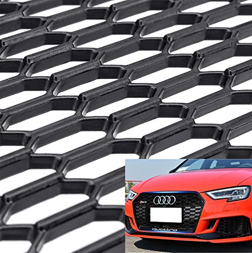 Universal ABS Plastic Racing Honeycomb Mesh 47x16 Inches Honeycomb Hex Mesh Grill Spoiler Bumper Vent Universal Car Styling Air Intake Racing Grilles