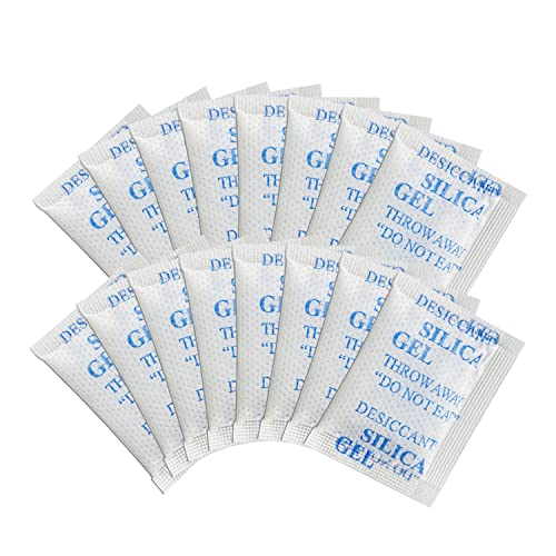 Silica Gel Packs,500Pcs 2 Gram Desiccant Packets for Moisture Control, Food Grade Silica Gel Packets Moisture Absorbers for Storage