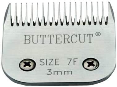 Geib Buttercut Stainless Steel Dog Clipper Blade, Size-7F, 1/8-Inch Cut Length (Single k)