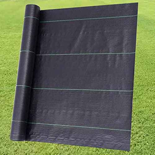 YSMN Weed Barrier Fabric Planting Cover - 6 x 250 FT Heavy Duty Landscape Fabric Weeds Control Ground Cover Block for Outdoor Planting