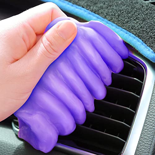 2023 UpgradedCleaning Gel for Car, Car Cleaning Kit Universal Detailing Automotive Dust Car Crevice Cleaner Auto Air Vent Interior Detail Removal Putty Cleaning Keyboard Cleaner for Car Vents, PC