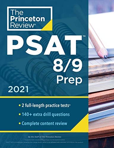 Princeton Review PSAT 8/9 Prep: 2 Practice Tests + Content Review + Strategies (College Test Preparation)