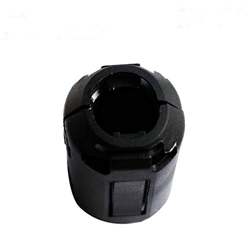 5pcs Inner 13mm 0.5inch ferrite Clip Filter ferrite Bead ferrite core ferrite snap ferrite Clamps Noise Cancel ferrite Ring core (Black)