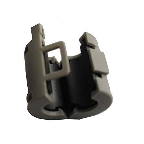 20pcs Inner 0.28 inch 7mm Ferrite Core Ferrite Clamps Ferrite Clip Ferrite Ring Core Ferrite Bead 1518-0730