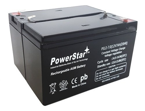 POWERSTAR Replacement Batteries for Compatible with APC Back-UPS XS 1300VA LCD BX1300LCD UPS ES7-12 T2