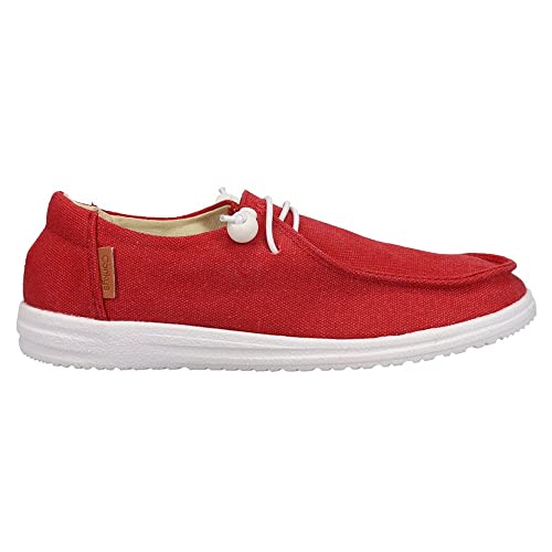 Corkys Womens Kayak Slip On Boat Sneakers Casual Shoes Casual - Red - Size 10 B