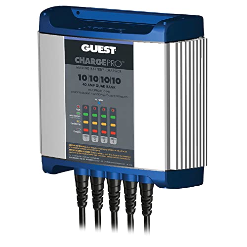 Guest 2740A Guest On-Board Battery Charger 40A / 12V; 4 Bank; 120V Input