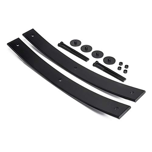 Heavy Metal Suspensions - Fits 1985-1996 Suzuki Samurai & 2009-2012 Suzuki Equator (2WD 4WD) 2" Rear Add-A-Leaf High Strength Carbon Steel Lift Kit Includes 4 Poly Isolator Pads