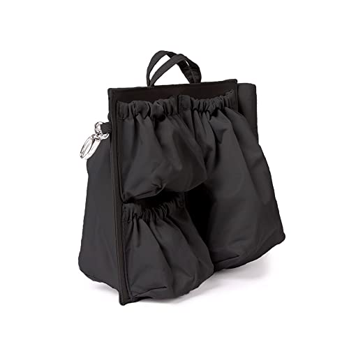 ToteSavvy Mini - Diaper Bag Organizer (Black, 9.5" x 9" x 5")