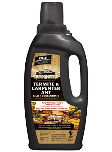 Spectracide Terminate Termite & Carpenter Ant Killer Concentrate, Kills Termites, Ants and Carpenter Ants, 32 fl Ounce