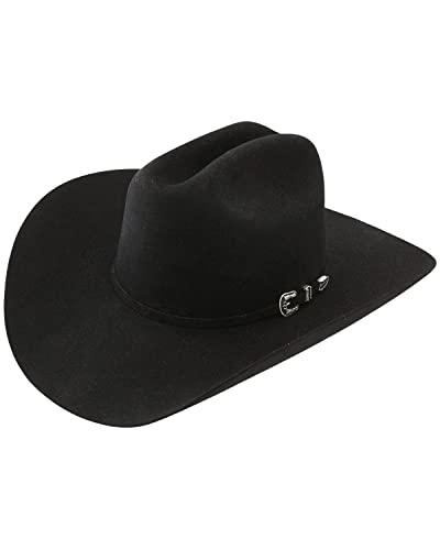 Stetson Men's 6X Skyline Fur Felt Cowboy Hat Black 7