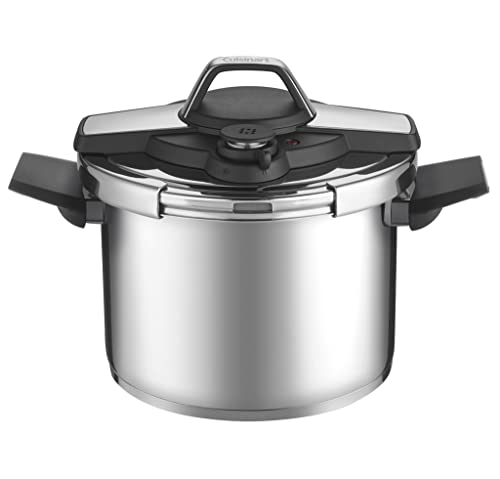 Cuisinart - CPC22-6 Cuisinart Professional Collection Stainless Pressure cooker, Medium, Silver