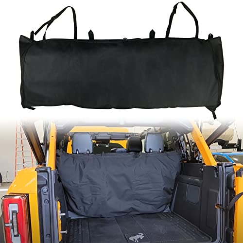 Soft Top Window Storage Bag for Compatible with Ford Bronco Accessories 2021 2022 2023+ 4 Doors Waterproof, Prevent Scratching and Bending