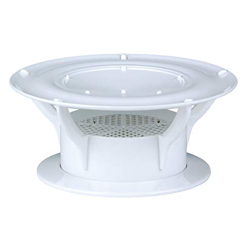 Lippert Components 389381 360 Siphon Roof Vent Cap - White (Gen 2)