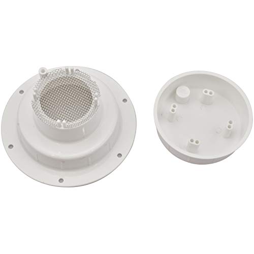 RVMATE Plumbing Vent Kit with Screen, Camper Vent Cap Replacement, RV Sewer Vent Cap for 1 to 2 3/8" Pipe, White