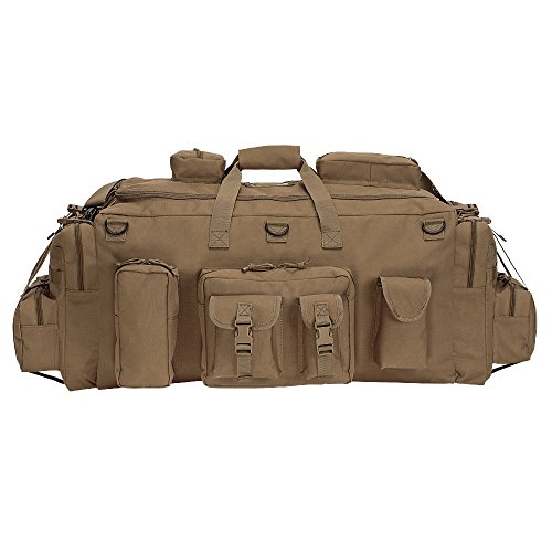 VooDoo Tactical Men's Mojo Load-Out Bag with Backpack Straps, Coyote 39"x18"x 15"