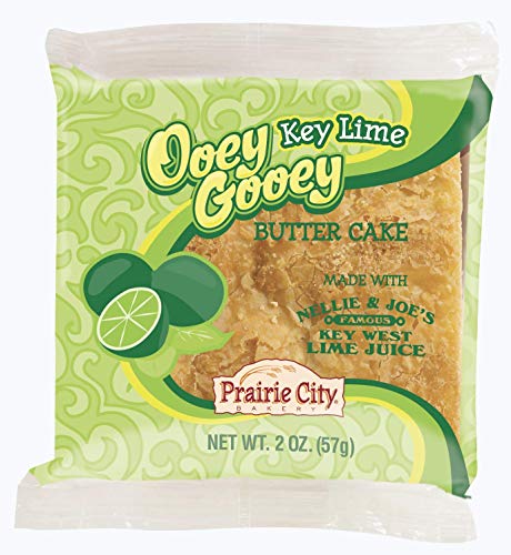 Prairie City Bakery Individually Wrapped Key Lime Ooey Gooey Butter Cake, 2 Ounce -- 60 per case.