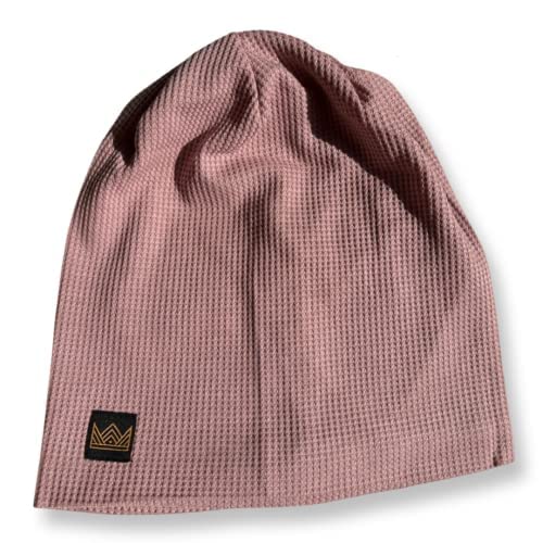 Gracie & Roo EMF Protection Mens/Womens Hat Beanie, Radiation Protection, wi-fi Protection,100% Silver Lining Shields EMF (G&R EMF Pink)