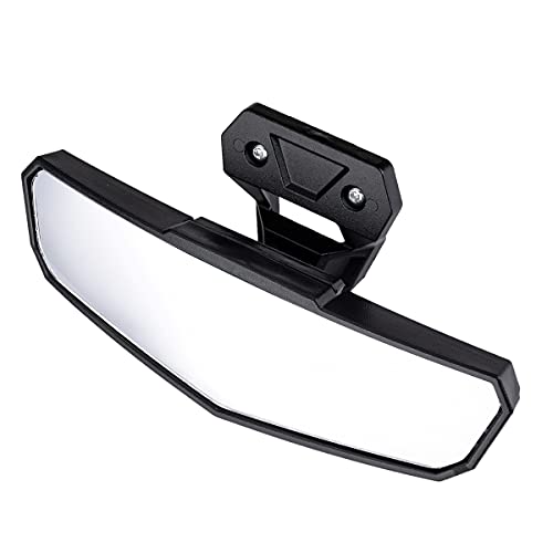 Dicater Center Rear View Mirror Compatible with Polaris RZR PRO XP / 4 / LE 2020 2021 2022 2023 High Definition Convex Rearview Mirrors # 2883763