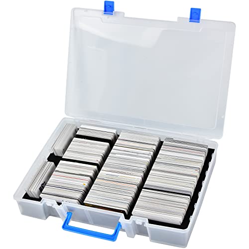 ALKOO 2200+ Card Case Holder, C.A.H/MTG Deck Box Organizer Storage Compatible with Cards Against Humanity/for Magic The Gathering/for Yugioh/for Topps Baseball & All Expansions