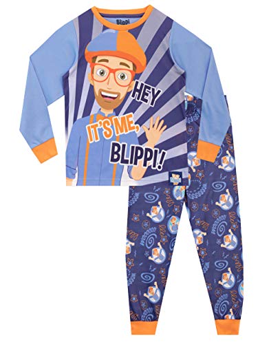 Blippi Boys Pajamas Blue 4