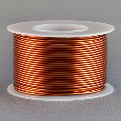 Magnet Wire 18 Gauge AWG Enameled Copper 100 Feet Coil Winding and Crafts 200C