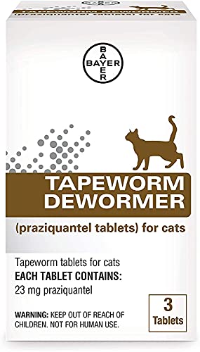 Bayer Expert Care Tapeworm Dewormer for Cats and Kittens