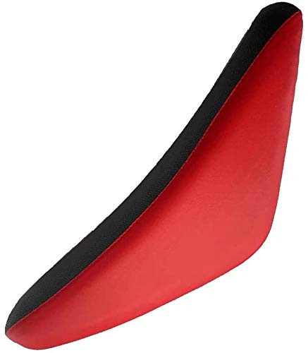 Motorcycle Flat Tall Foam Seat For CRF50 90cc 110cc 125cc 140cc 150cc 160cc XR 50 SSR Trail Dirt pit Bike Off Road motocross motocicleta scooter (Red)