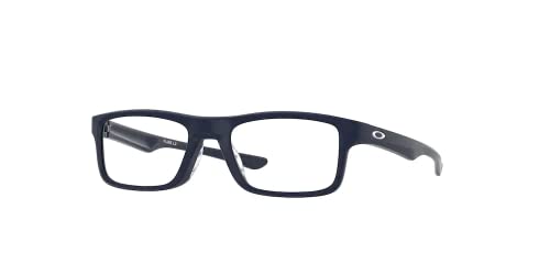 Oakley Plank 2.0 OX8081 808101 51MM Softcoat Universal Blue Rectangle Eyeglasses for Men for Women + BUNDLE With Designer iWear Complimentary Eyewear Kit