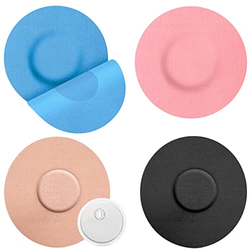 20 Pack Sensor Covers for Freestyle Libre 3, CGM Sensor Patches for Libre 3 Breathable Adhesive Patches, No Glue in The Center - Assorted Color