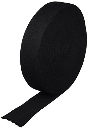 Rolyan Black Stockinette, 2" Wide x 25 Yards, Cast Pre-Wrap, Knit Cotton Bandage for Splint Padding and Friction Reduction, Cast Fabrication Wrap, Stretches 3 Times for Comfort and Fit, Dispenser Box