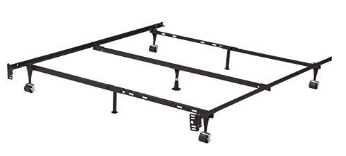 KB Designs  7 Leg Heavy Duty Metal Queen Size Bed Frame with Center Support Legs
