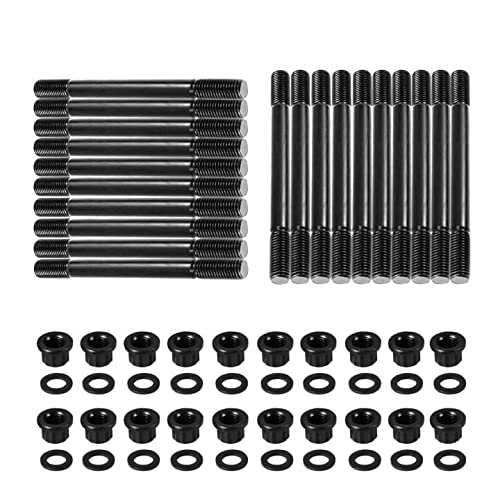 YESHMA Head Stud Kit Compatible with Ford Powerstroke Engines 6.0L F250 F350 F450 F550 2003-2007