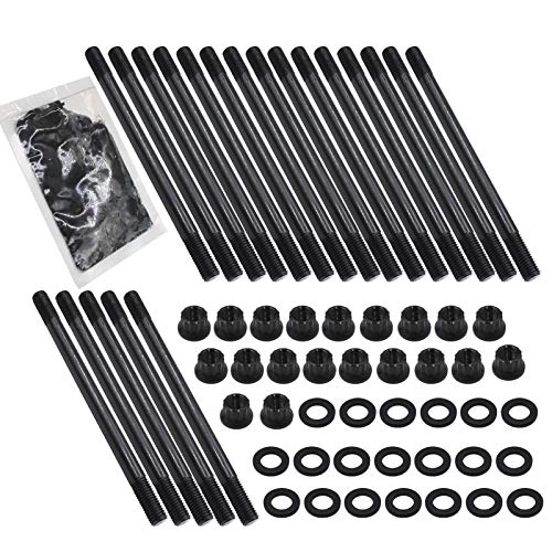 250-4202 Cylinder Head Stud Kit Replacement for Ford F250 F350 6.0L Diesel V8 Powerstroke 2003 2004 2005 2006 2007 2504202 by LAFORMO