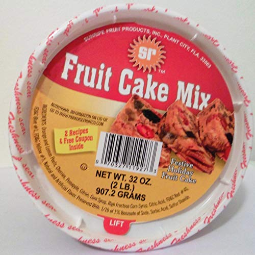 Sunripe Fruit Cake Mix (32 oz./2 LB) - PACK OF 2