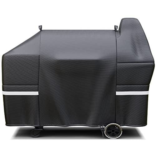Hisencn Grill Cover for Pit Boss 820 Deluxe, Pro Series 850, 820D, 820FB Wood Pellet Grills, for Pit Boss Heavy Duty and Waterproof Grill Cover Replacement